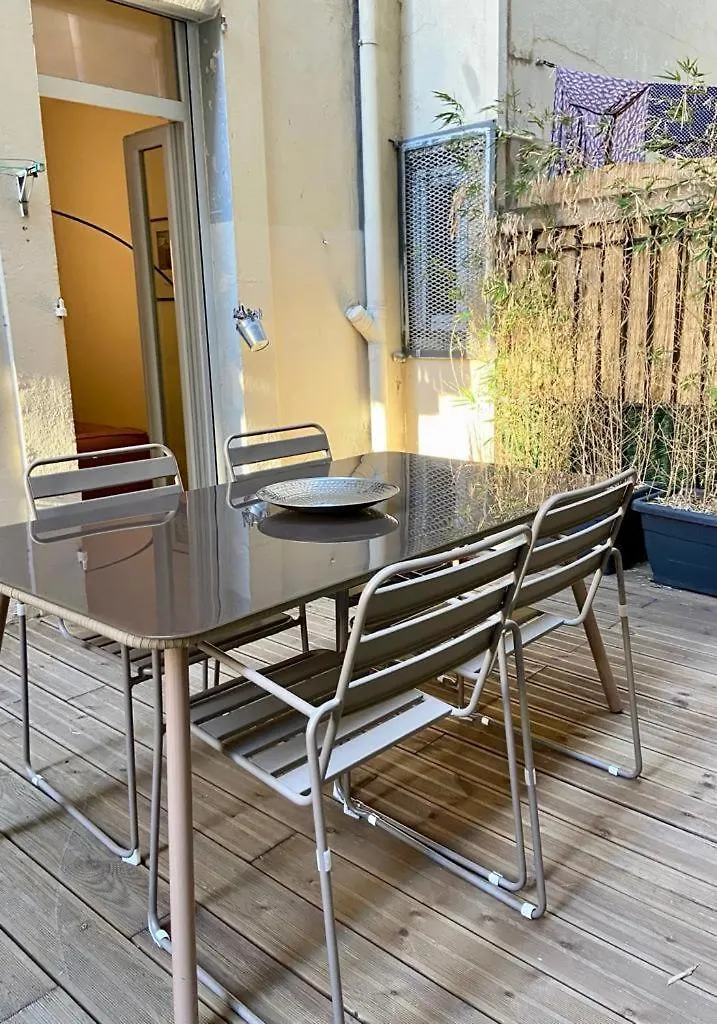 Chez Marie Et Romain- Appartement De Charme Au Coeur De La Joliette Proche Panier Centre Ville Marseille