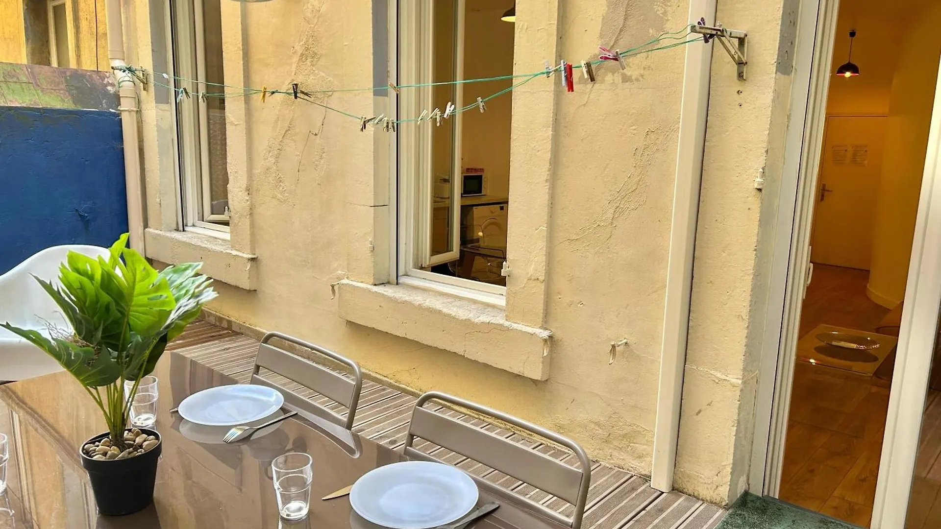 Chez Marie Et Romain- Appartement De Charme Au Coeur De La Joliette Proche Panier Centre Ville Marseille